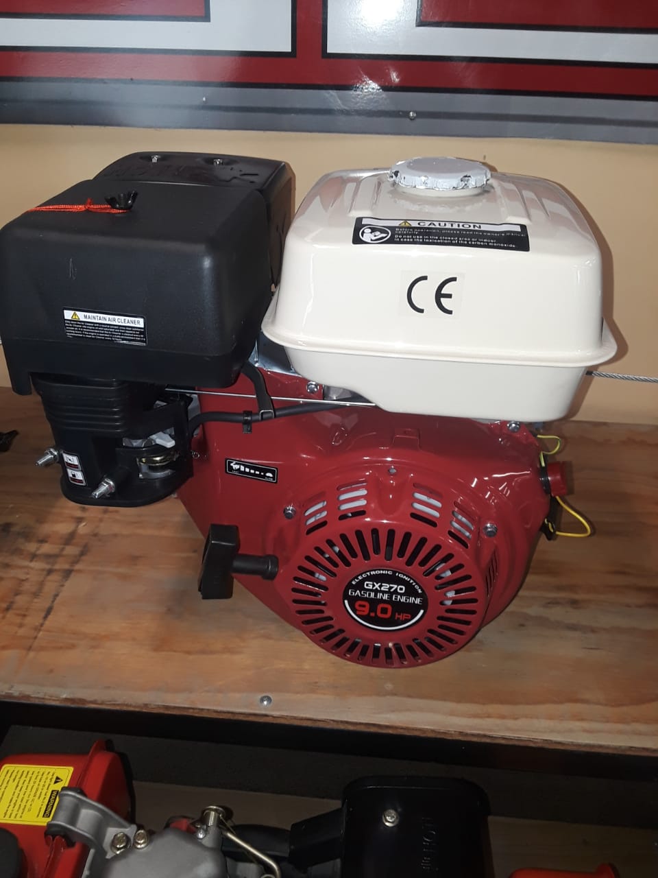 MOTOR A GASOLINA BRUNELLI DE 9 HP