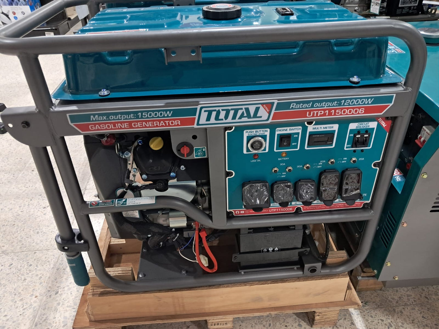 GENERADOR TOTAL DE 15,000 WATTS