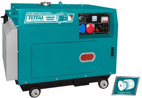 GENERADOR DIESEL TOTAL DE 5500 WATTS