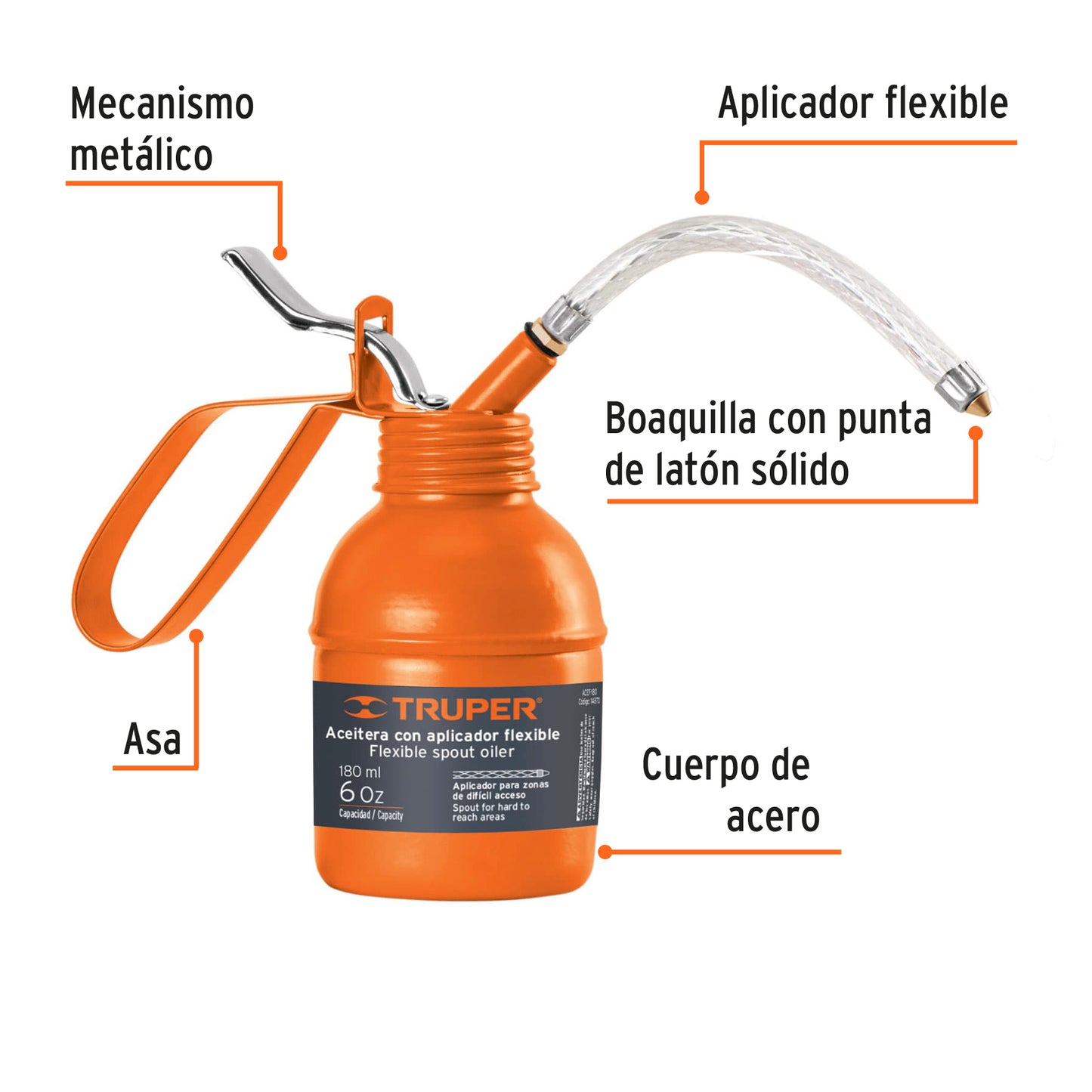 ACEITERA TRUPER DE 180 ML