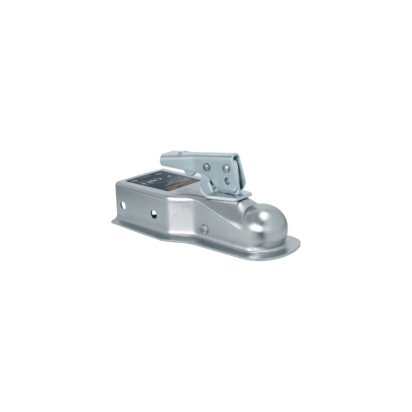 ACOPLE PARA REMOLQUE FIERO 1-7/8" 2000LBS CAPACIDAD TRUPER