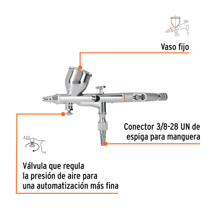 PISTOLA PARA PINTAR AEROGRAFICA AERO-35 TRUPER