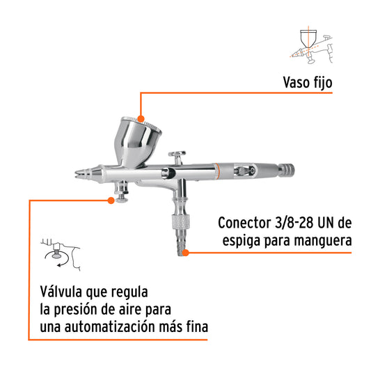PISTOLA PARA PINTAR AEROGRAFICA AERO-35 TRUPER