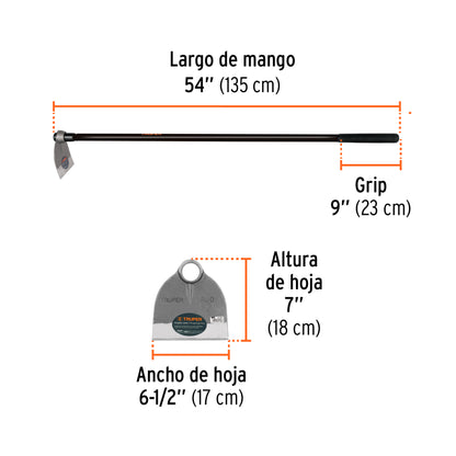 AZADON C/MANGO FIBRA VIDRIO 1.6LBS