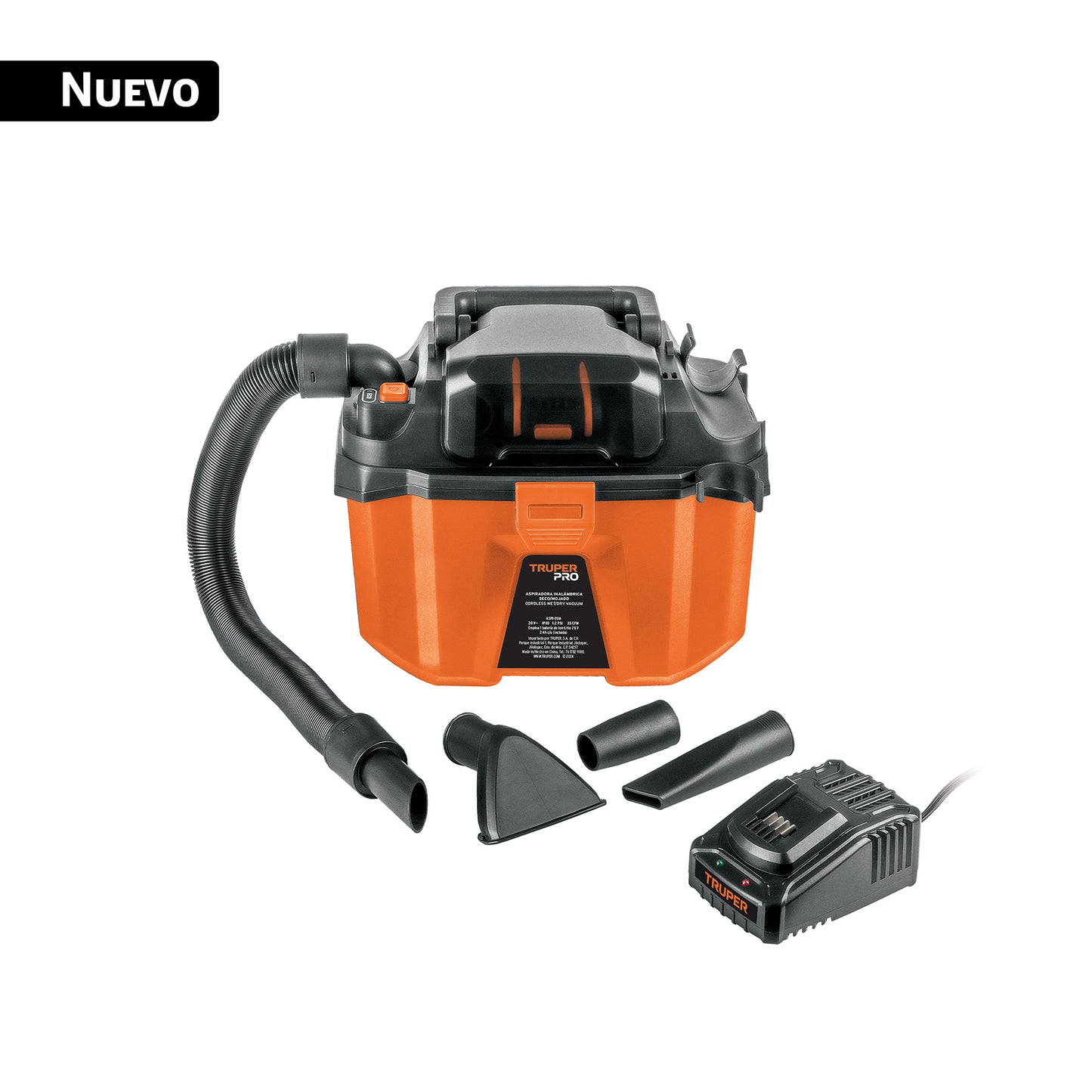 ASPIRADORA INALAMBRICA 20V TRUPER PRO