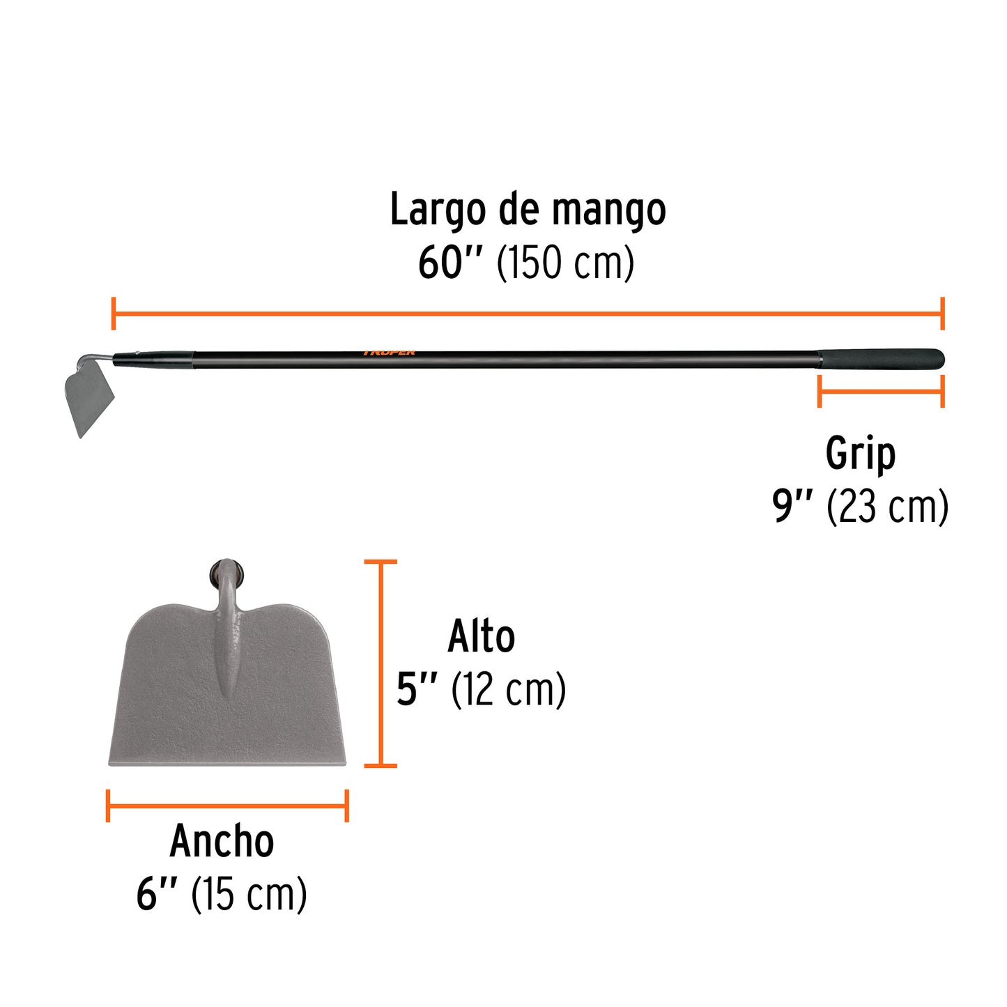 AZADON C/MANGO JARDINERO ATJ-F TRUPER