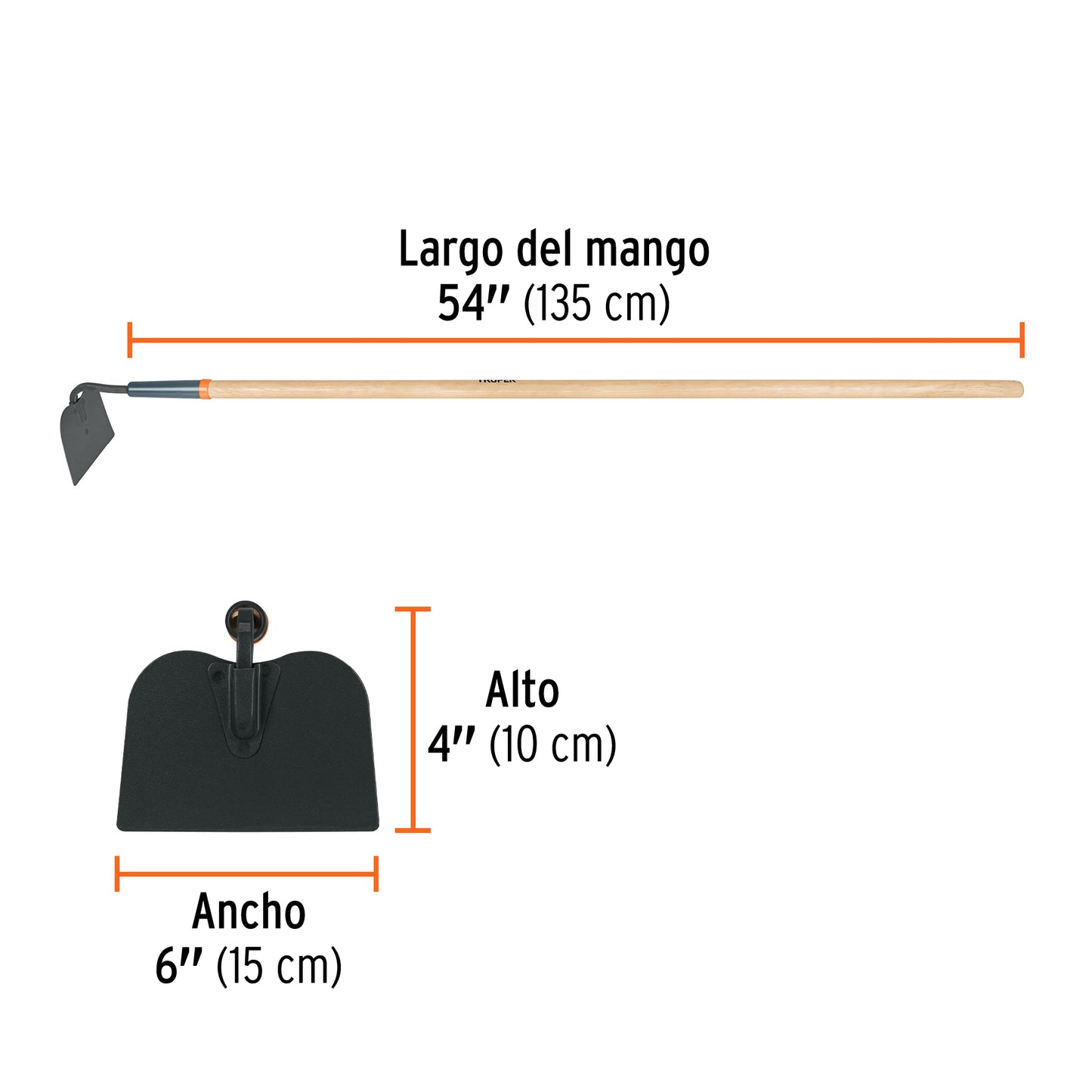 AZADON C/MANGO JARDINERO ATJ TRUPER