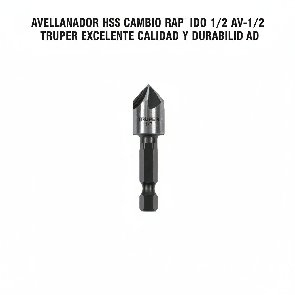 AVELLANADOR HSS CAMBIO RAPIDO 1/2 AV-1/2 TRUPER