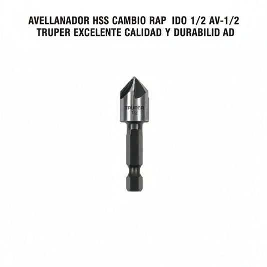 AVELLANADOR HSS CAMBIO RAPIDO 1/2 AV-1/2 TRUPER