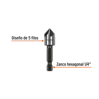 AVELLANADOR HSS CAMBIO RAPIDO 1/2 AV-1/2 TRUPER