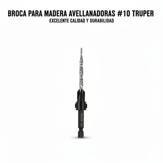 BROCA PARA MADERA AVELLANADORAS #10 TRUPER