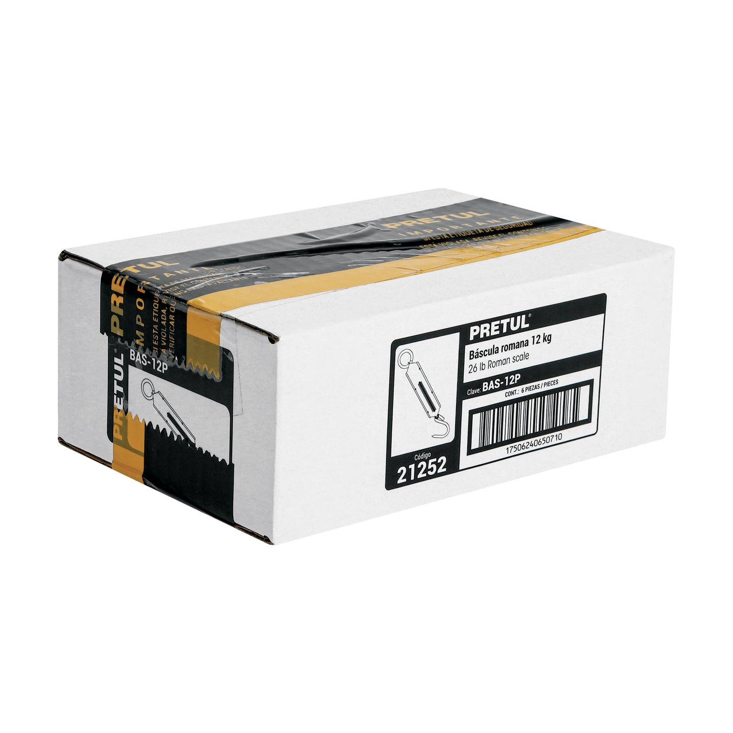 BALANZA ROMANA 12KG BAS-12P PRETUL