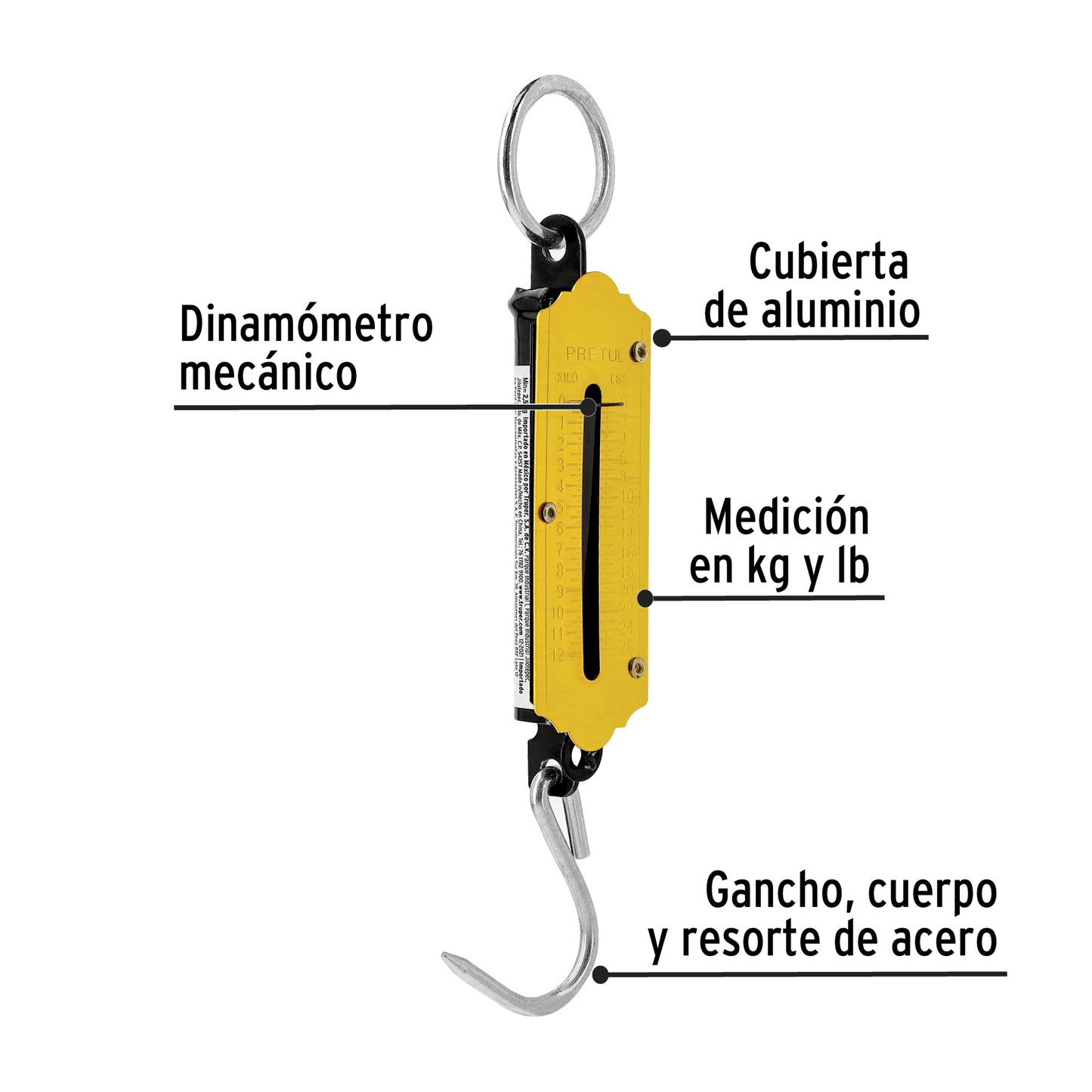 BALANZA ROMANA 12KG BAS-12P PRETUL
