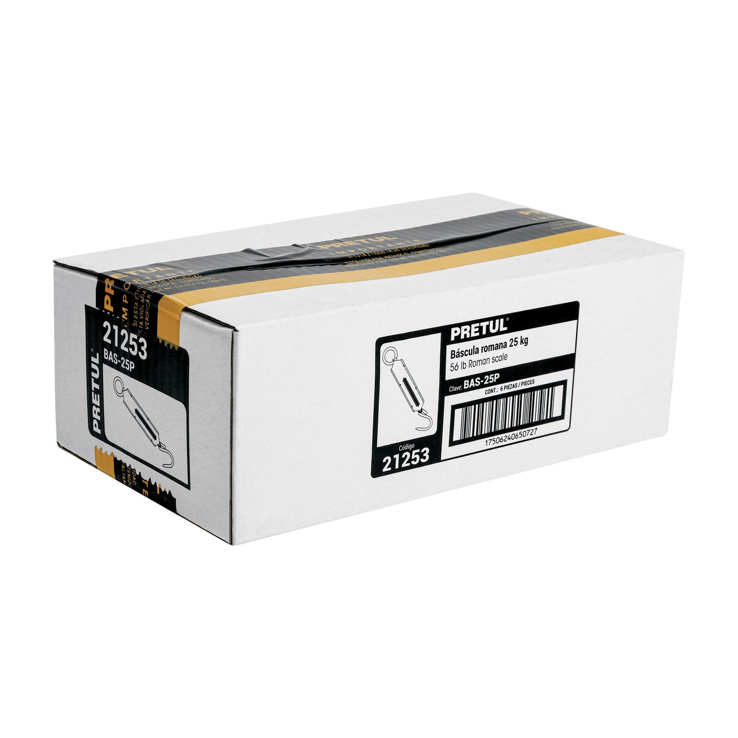 BALANZA ROMANA 25KG BAS-25P PRETUL