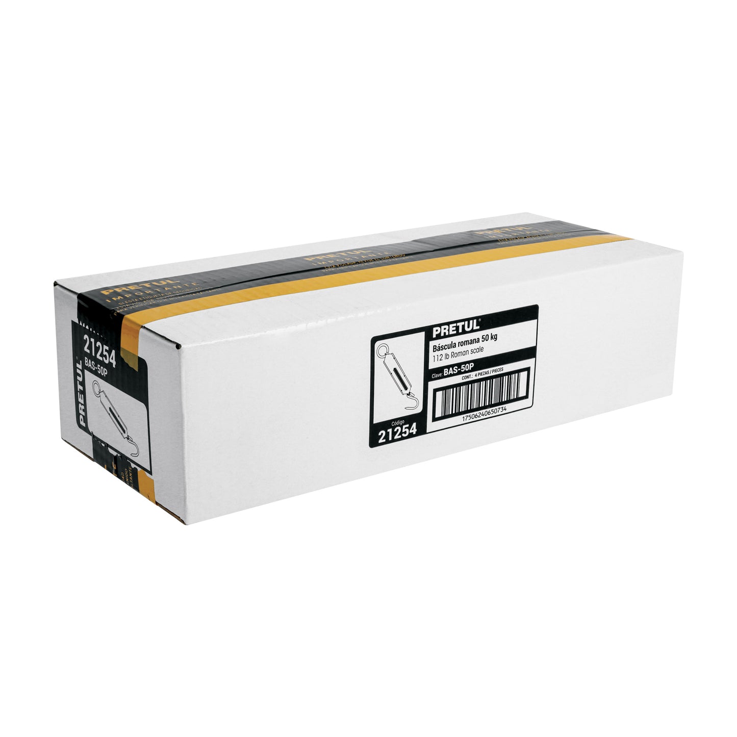 BALANZA ROMANA 50KG BAS-50P PRETUL
