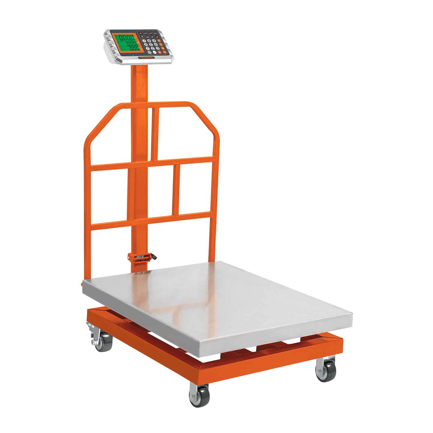 BALANZA PLEGABLE DE PLATAFORMA 600KG ACERO INOXIDABLE BAS-600PLI TRUPER
