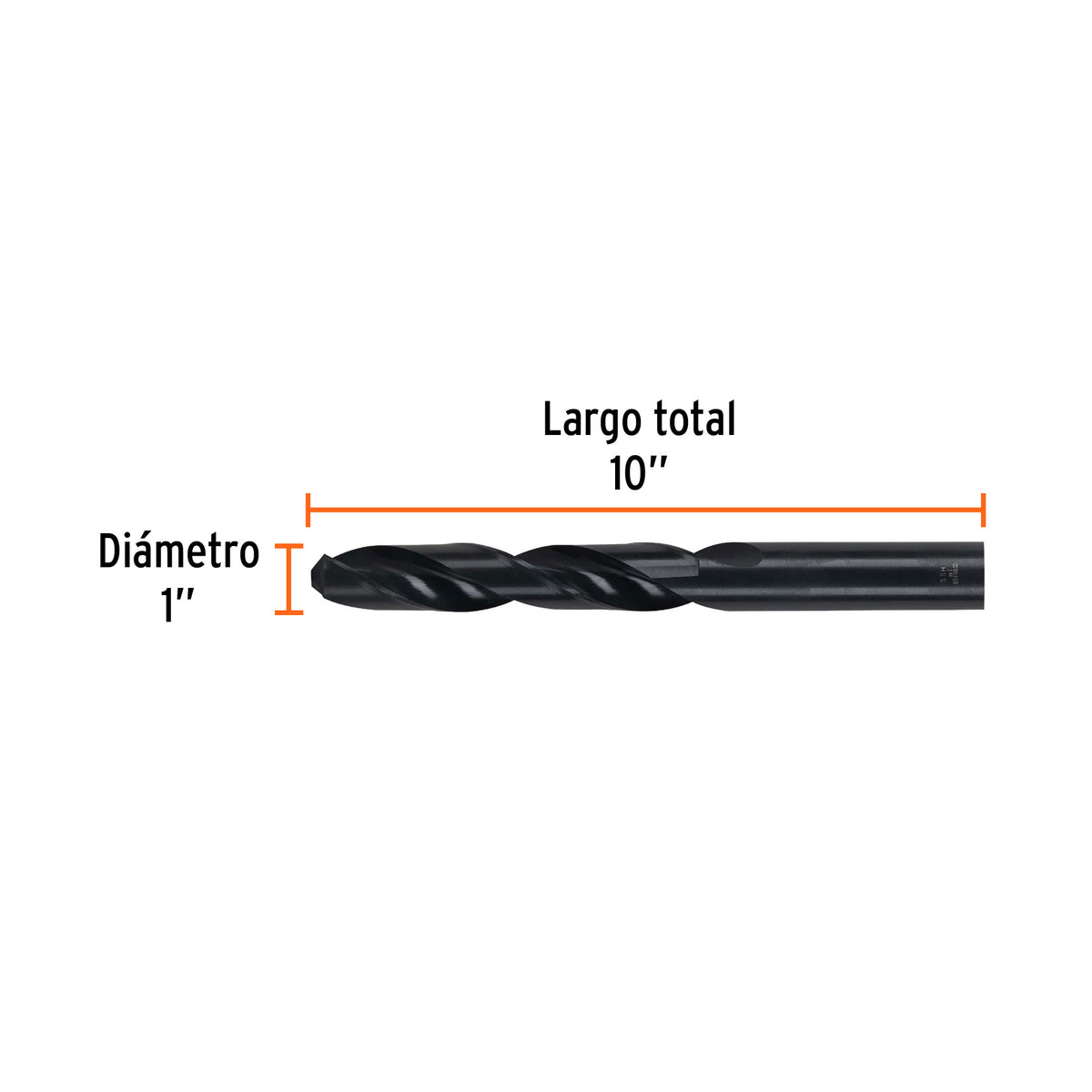 BROCA PARA HIERRO-MADERA-PVC 1 TRUPER