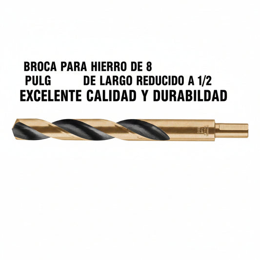 BROCA PARA HIERRO 5-1/2 BAV-3/4 TRUPER CON ZANCO