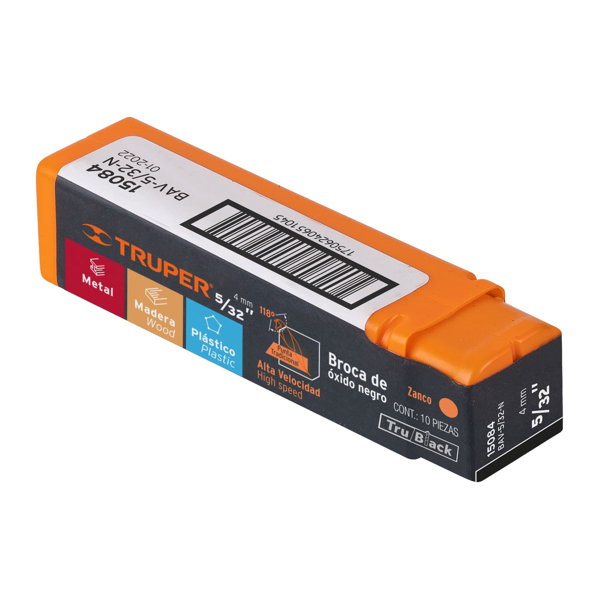 BROCA PARA HIERRO-MADERA-PVC DE 3 PULGADAS DE LARGO TRUPER
