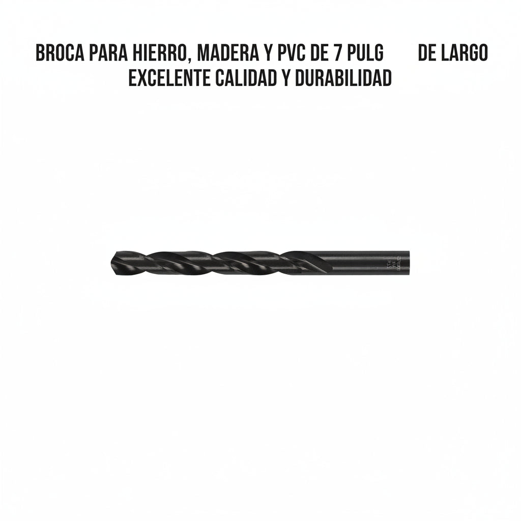 BROCA PARA HIERRO-MADERA-PVC 9/16 TRUPER