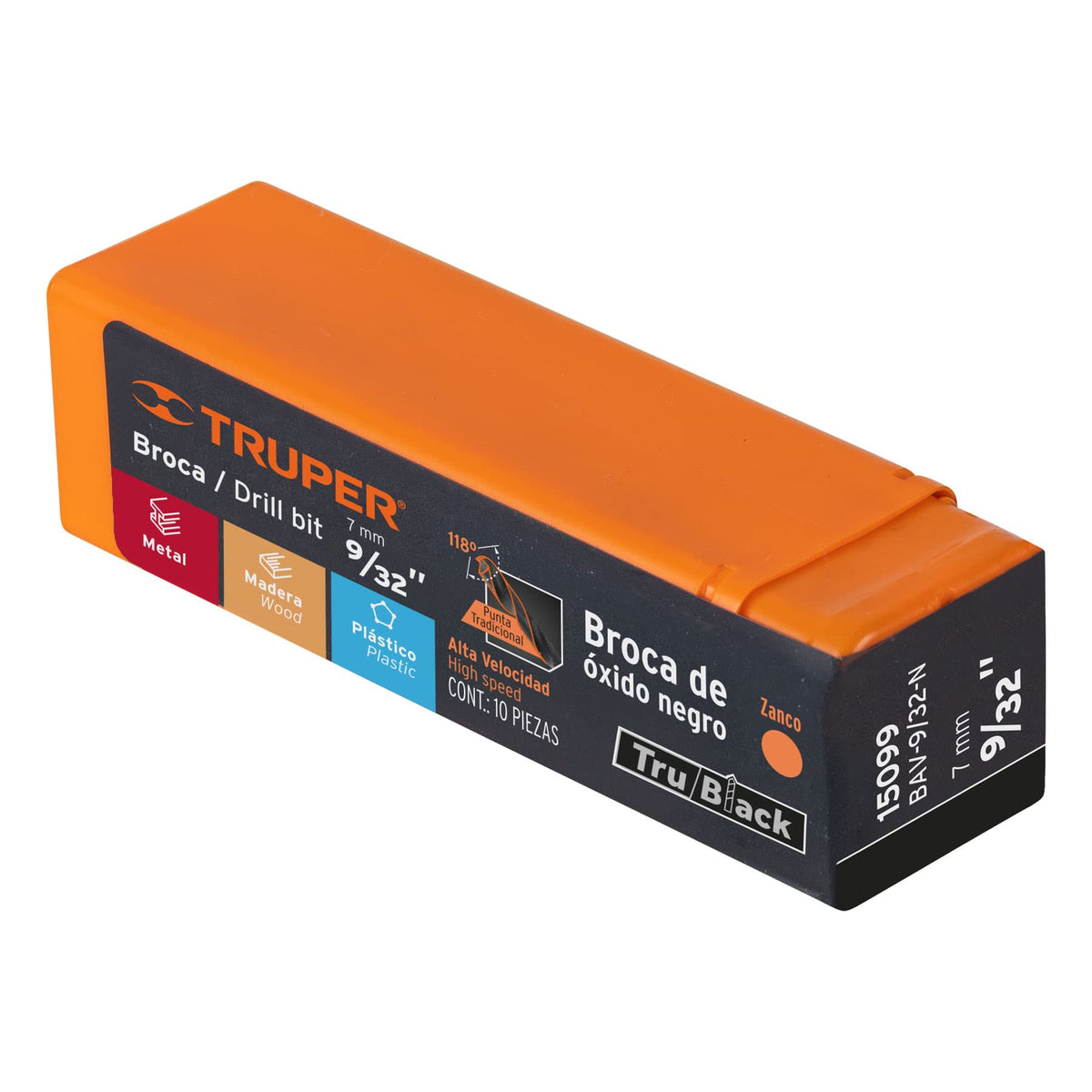 BROCA PARA HIERRO-MADERA-PVC DE 4 PULGADAS DE LARGO TRUPER