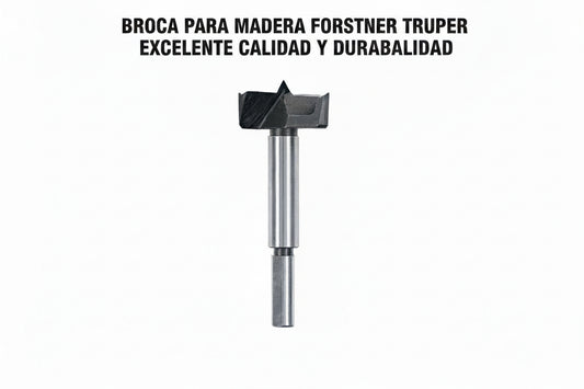 BROCA PARA MADERA FORSTNER TRUPER - 15 milimetros