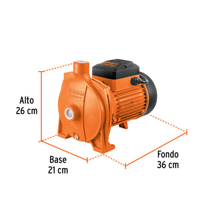BOMBA PARA AGUA 1-1/2-HP TRUPER EXPERT CENTRIFUGA BOAC-1-1/2