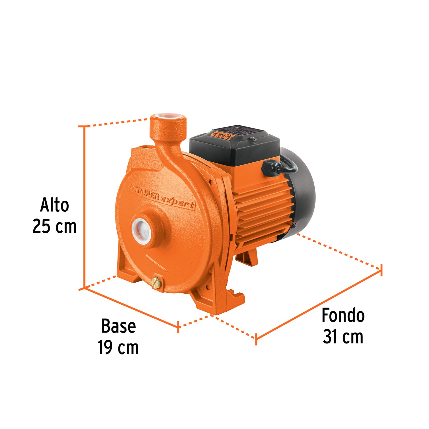 BOMBA PARA AGUA 1-HP TRUPER EXPERT CENTRIFUGA BOAC-1