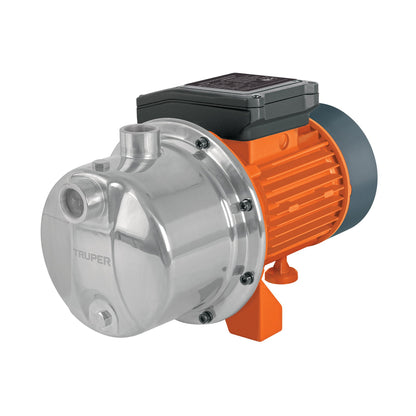 BOMBA PARA AGUA 1-HP TRUPER TIPO JET ACERO INOXIDABLE