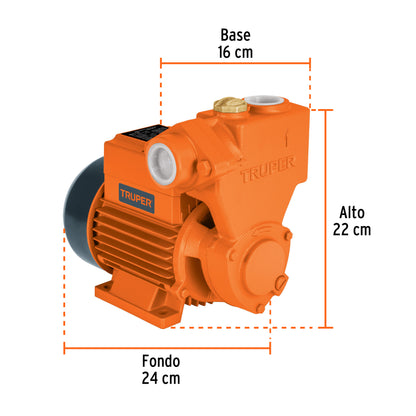 BOMBA PARA AGUA 1-2-HP TRUPER AUTOCEBANTE BOPA-1-2