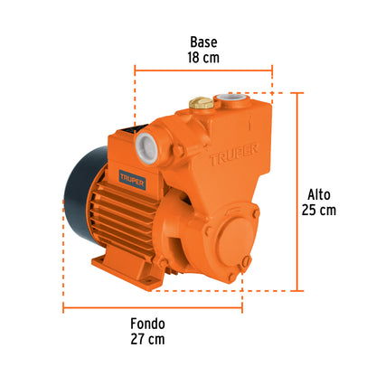 BOMBA PARA AGUA 1-HP TRUPER AUTOCEBANTE BOPA-1