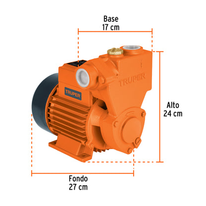 BOMBA PARA AGUA 3-4-HP TRUPER AUTOCEBANTE BOPA-3-4