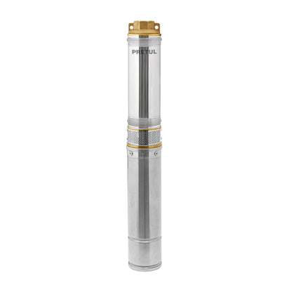 BOMBA PARA AGUA LIMPIA 1-HP SUMERGIBLE TIPO BALA PRETUL