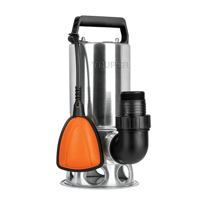 BOMBA PARA AGUA SUCIA 1-HP SUMERGIBLE USO RUDO BOS-1SM TRUPER