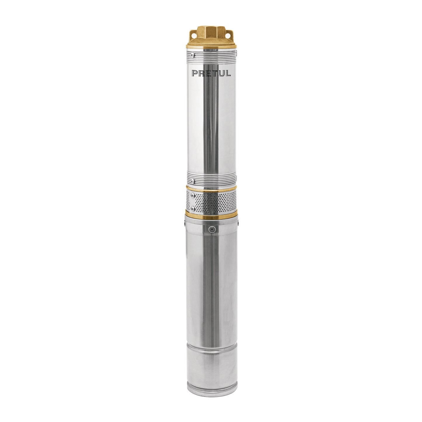 BOMBA PARA AGUA LIMPIA 3/4-HP SUMERGIBLE TIPO BALA PRETUL