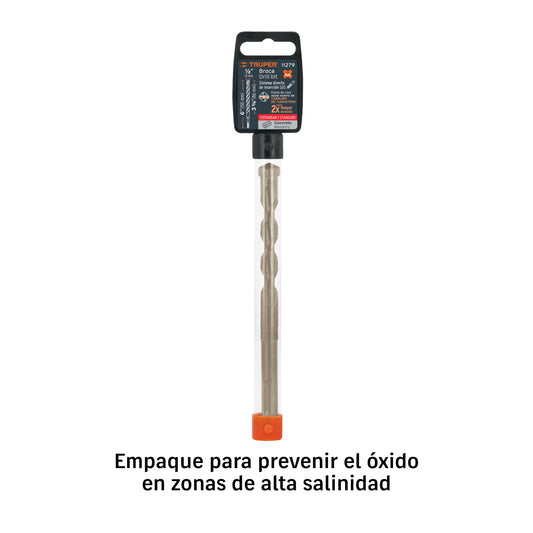 BROCA TRUPER SDS PLUS DE 1/12 PULGADAS PARA CONCRETO