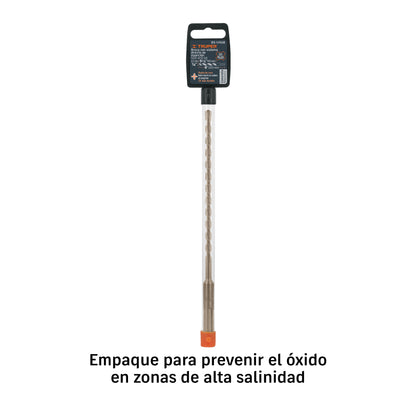 BROCA TRUPER SDS PLUS DE 1/4 PULGADAS PARA CONCRETO
