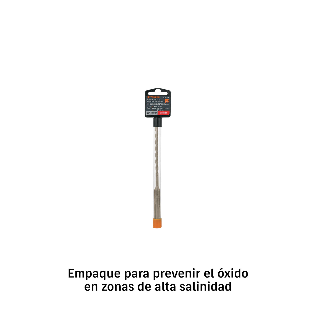 BROCA TRUPER SDS PLUS DE 3/16 PULGADAS PARA CONCRETO