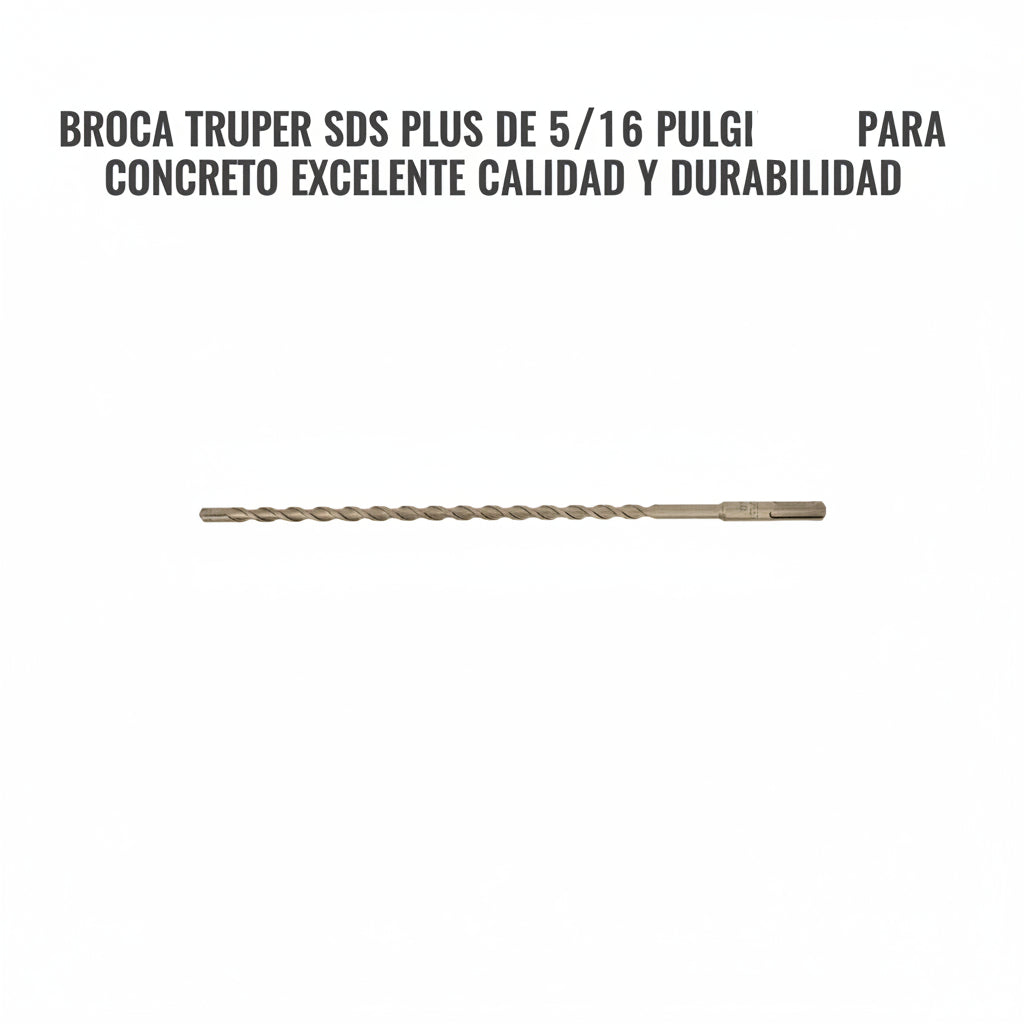 BROCA TRUPER SDS PLUS DE 5/16 PULGADAS PARA CONCRETO