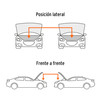 JUMPER PARA CARRO DE 3.5 METROS  - 350 AMPERIOS