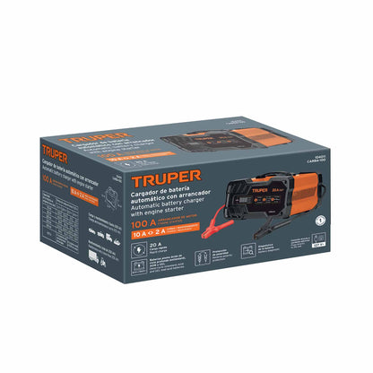 CARGADOR DE BATERIA TRUPER DE 100A 12-24V