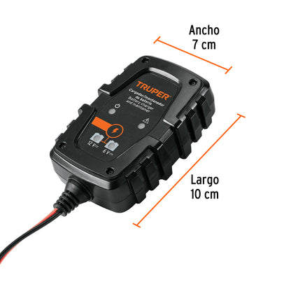 CARGADOR DE BATERIA TRUPER DE MINI 1A 6-12V