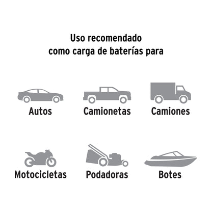 CARGADOR DE BATERIA TRUPER DE 200A 12V