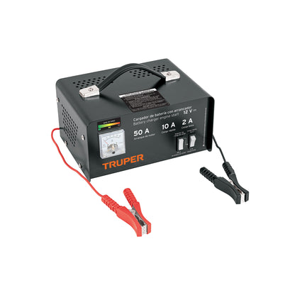 CARGADOR DE BATERIA TRUPER DE 50A 12V
