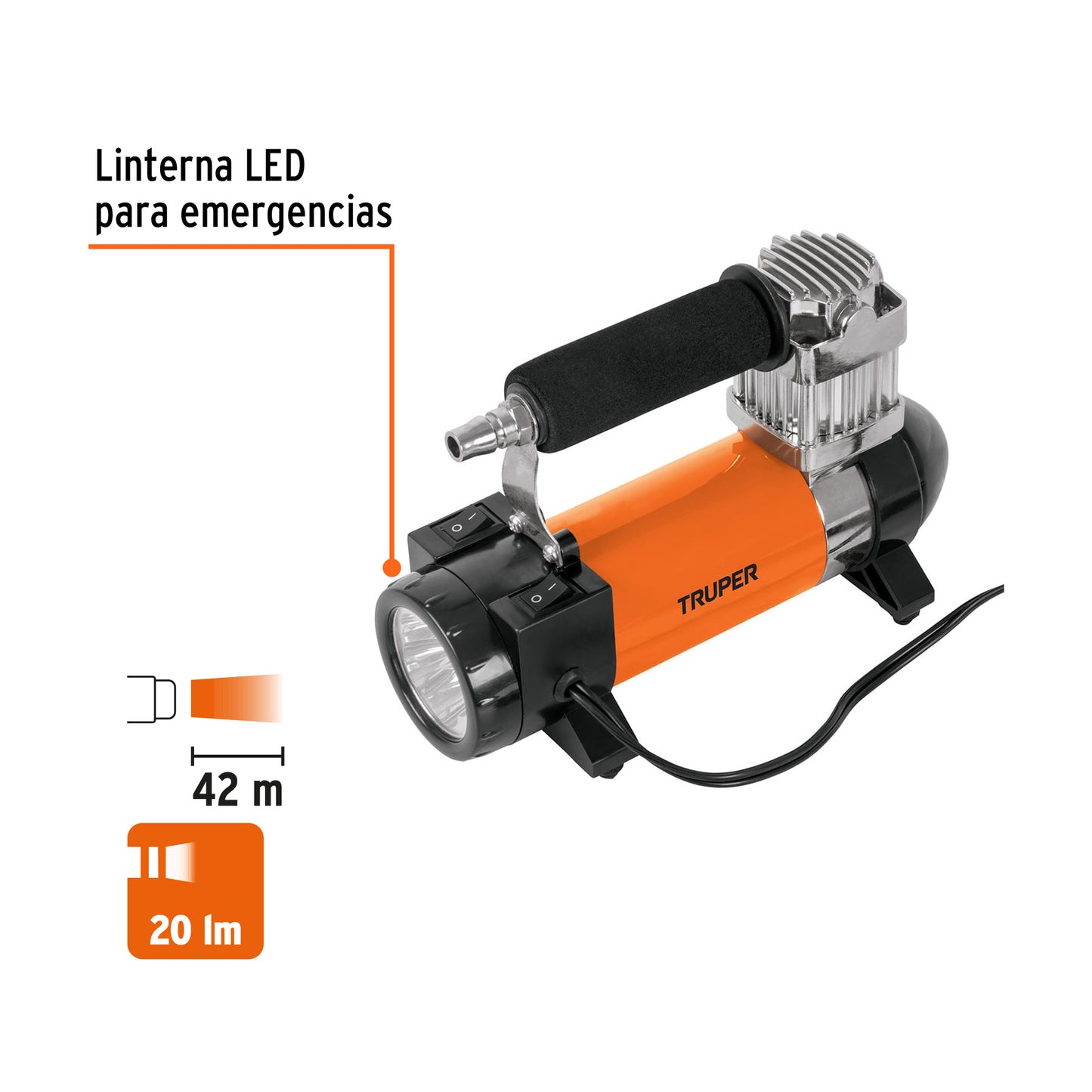 COMPRESOR DE AIRE PARA CARRO TRUPER
