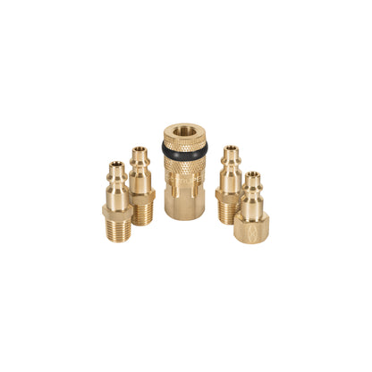 JUEGO COPLE/CONECTORES PARA COMPR F/M 5PCS TRUPER
