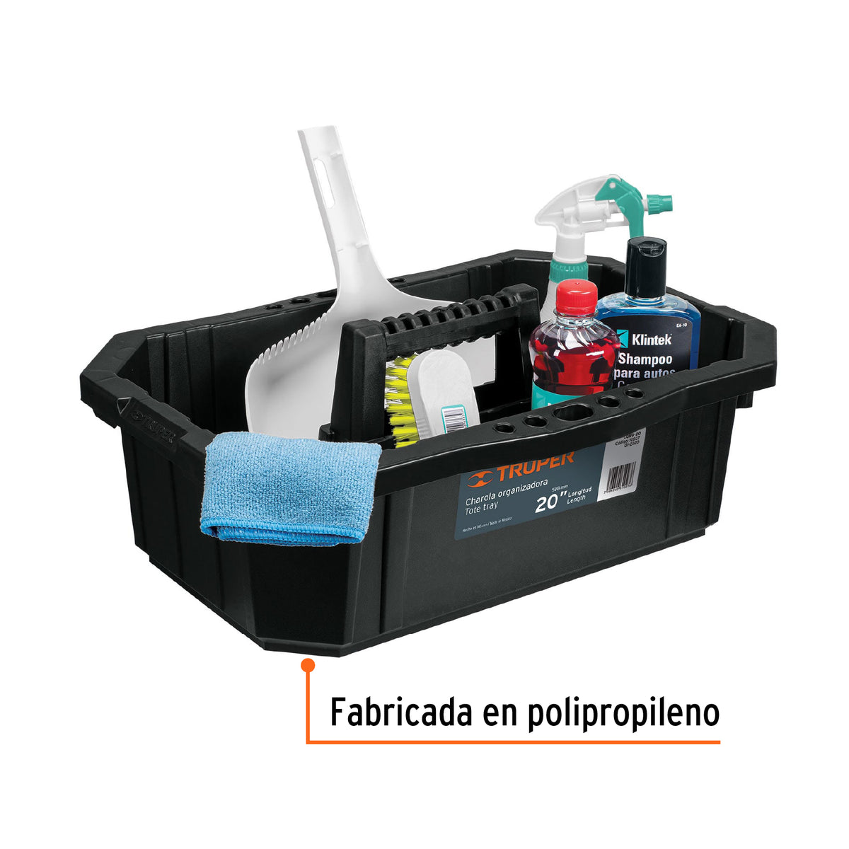 CANASTA PLASTICA PARA USOS VARIOS TRUPER CORG-20