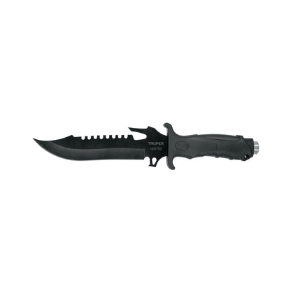 CUCHILLO TACTICO PARA CAMPISMO 12" CTA-7C TRUPER