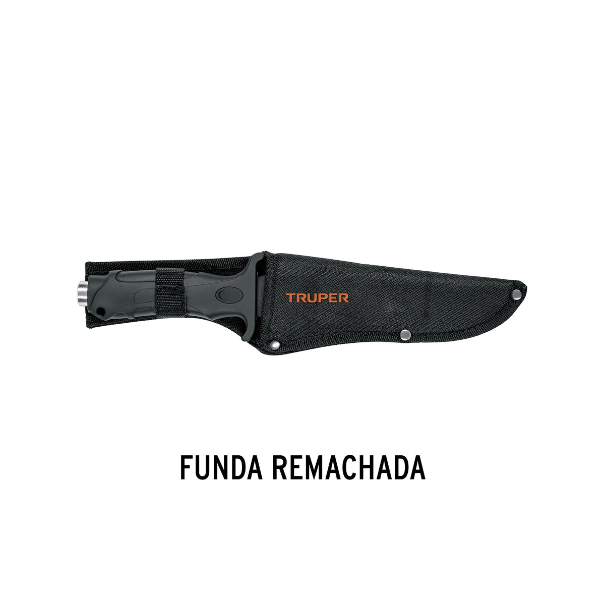 CUCHILLO TACTICO PARA CAMPISMO 12" CTA-7C TRUPER