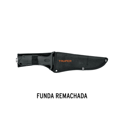 CUCHILLO TACTICO PARA CAMPISMO 12" CTA-7C TRUPER